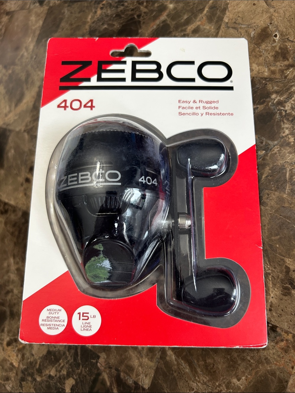 NEW 🆕 Zebco 404 Black Fishing Reel
